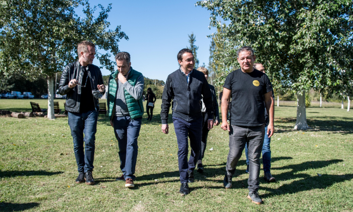 F. Varela: Andrés Watson oficializó la apertura del Espacio de Primera Infancia en Villa San Luis